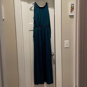 KOH KOH Sleeveless Flowy Gown - Emerald Green - XL